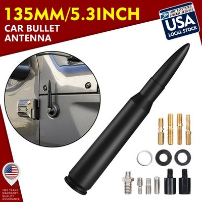 5.3''Durable Car Short Radio Black Antenna Mast Fit For Dodge Ram Truck 1500