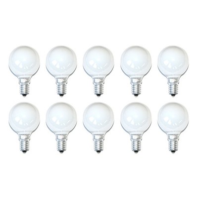 10x Glühbirne Tropfen 60W E14 Opal Weiss MATT 60 Watt Glühlampe Kugellampe Kugel