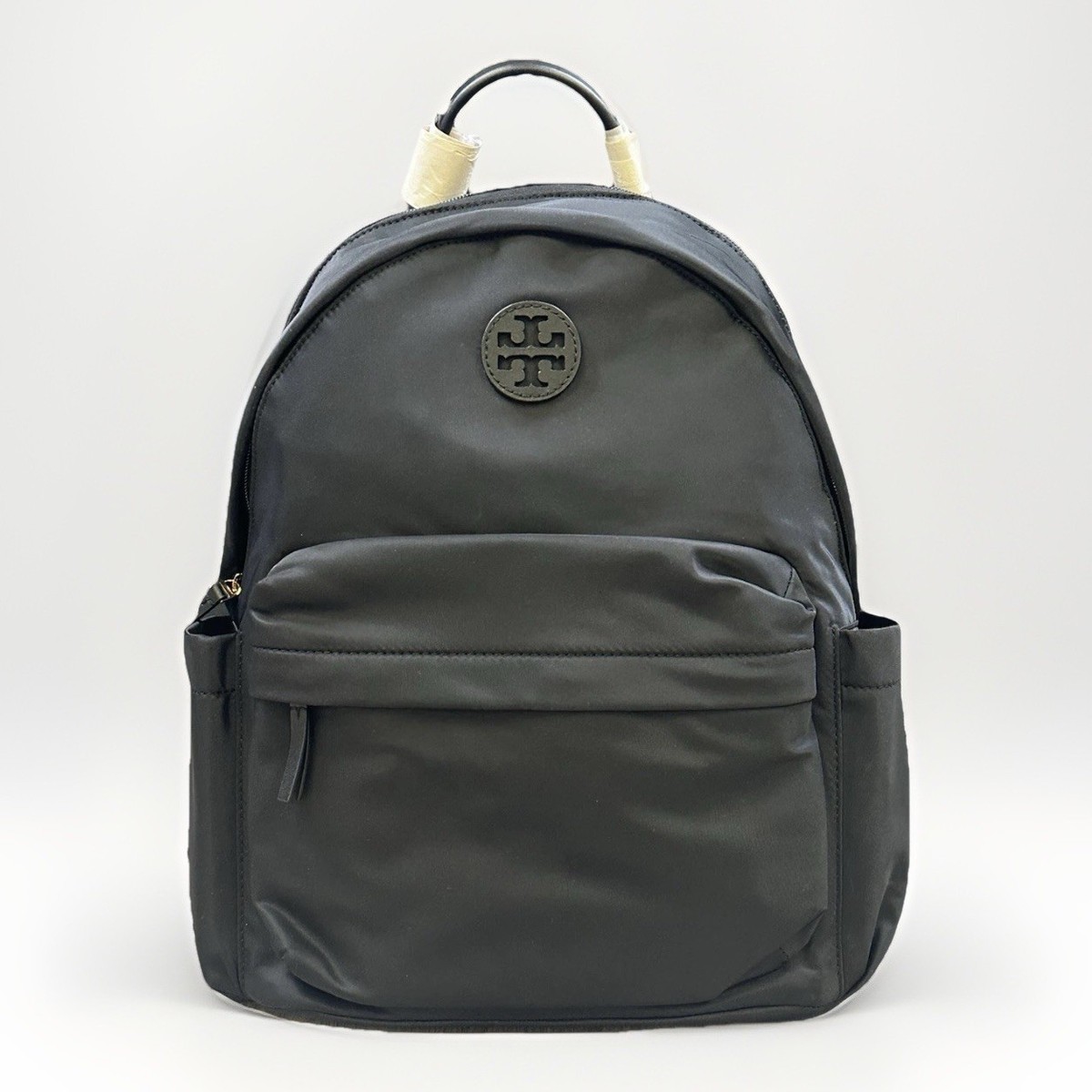 Tory Burch Ella Nylon Backpack Black 88368 Authentic 