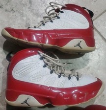 2019 Nike Air Jordan 9 Retro Gym Red White Cherry Men's Size US7.5 302370-160