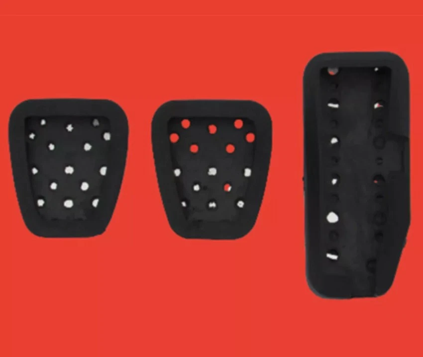 Juego de pedales manuales para Honda Fit 2009-2020 kit de cubierta de pastillas de pedal de embrague de freno de gasolina Foto 3 de 4