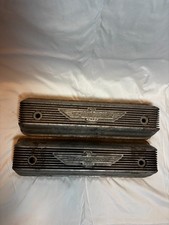 1955-1957 Thunderbird Valve Covers Aluminum Finned 292 312 Y Block T-bird Pair 1955-1957 Thunderbird Valve Covers Aluminum Finned 292 312 Y Block T-bird Pair