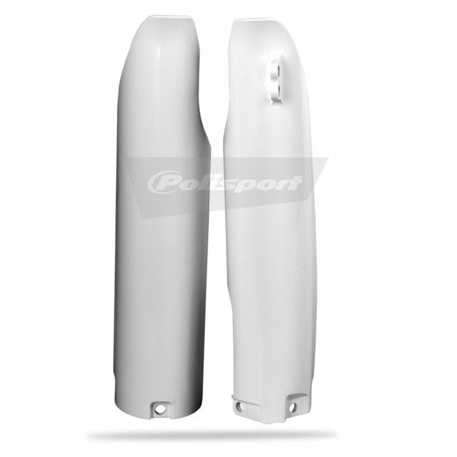 Polisport Fork Guards (Pair) - YZ125/250 YZF250/450 05-07 WRF250/450 05 (White)