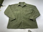 Vintage Patagonia RHYTHM Corduroy Jacket Western Shacket Coat Mens Large Green