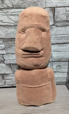 Rare 12" Fiesta Easter Island Moai Plush Stuffed Pillow Decor Toy Figure Statue