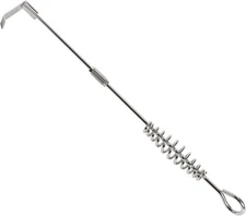 20" Stainless Steel Ash Tool Poker for Big Green Egg,Kamado Joe,and Charcoal Gri