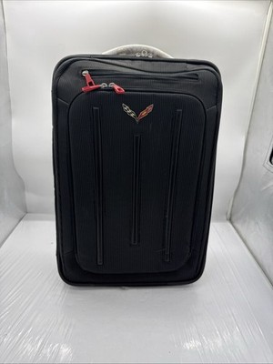 C7 Corvette Roller Bag with Corvette Crossed-Flags Logo Genuine GM Accessories