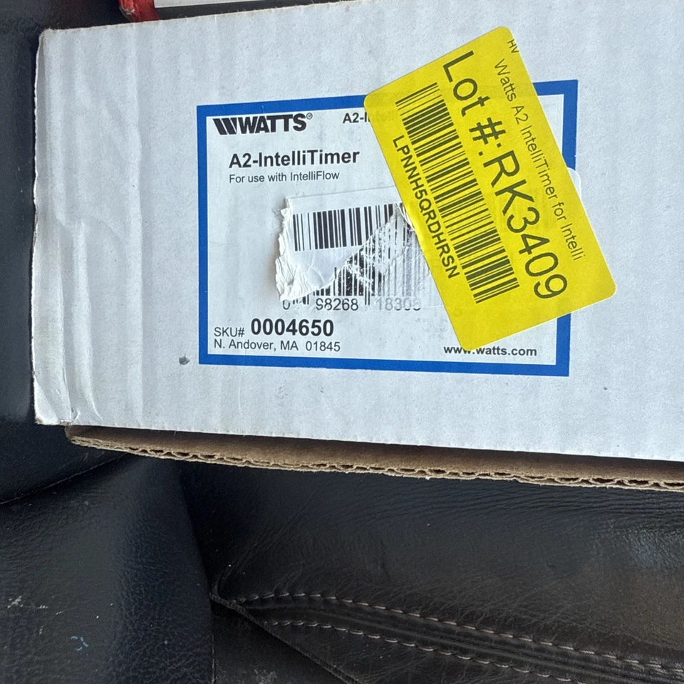 Temporizador inteligente Watts A2 para lavadora IntelliFlow  Foto 3 de 3