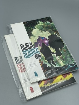 BLACK SCIENCE VOL 3 and VOL 4: VANISHING PATTERN GOD..Paperback TP Graphic Novel