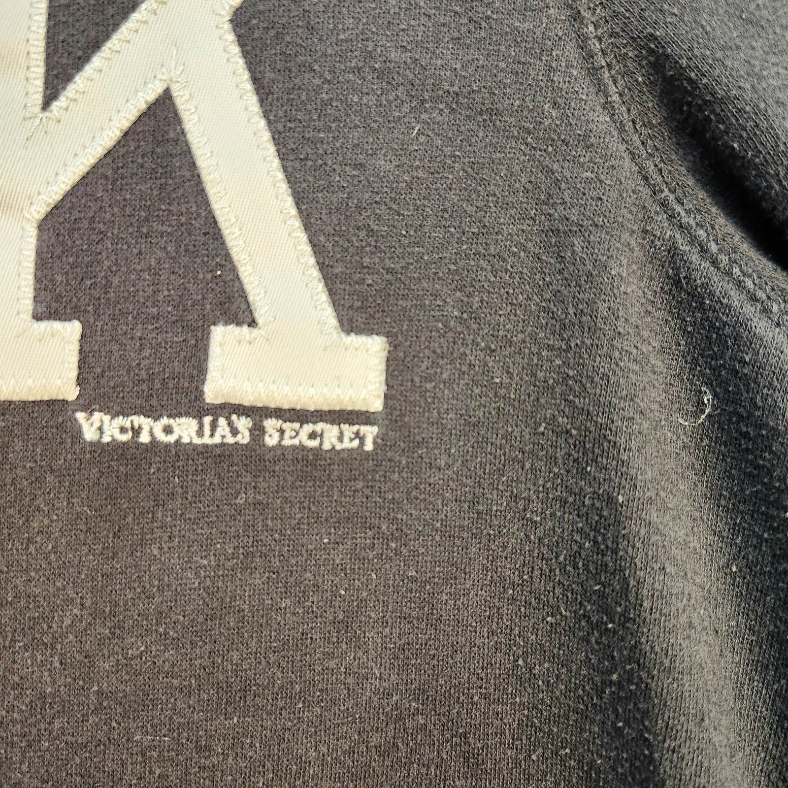 UNDERCOVER ROSA Victoria’s Secret Felpa con Cappuccio Donna Pullover Medio Felpa Spell Out