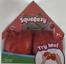 Sunny Days Squeezy Cherries Viral Squish Squishy Kids Squeeezy Toy NEW Sealed