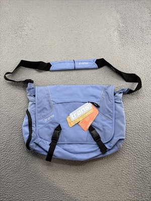 JanSport Trans TAD7 Verdict Pacific Blue Sling Laptop Tote Bag