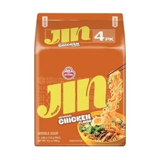 Ottogi Jin Ramen CHICKEN 4 Pack Korean Instant Noodle BTS & Jin Edition