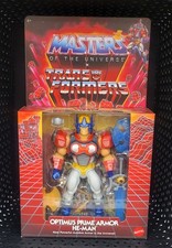 Masters of The Universe MOTU x Transformers Optimus Prime Armor He-Man '25 NEW