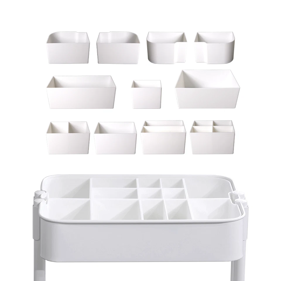 5-Type IKEA Divider Set (S) – RÅSKOG Modular Bins – Fits Small (28x38x61 cm) - Image 2 of 4