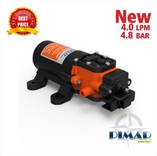  POMPA AUTOCLAVE ACQUA 12V. - 4,0 LT/ MIN BARCA CAMPER SEAFLO CON PRESSIONE 4.8 