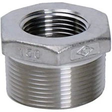 HEX BUSH 1/4X1/2" SS