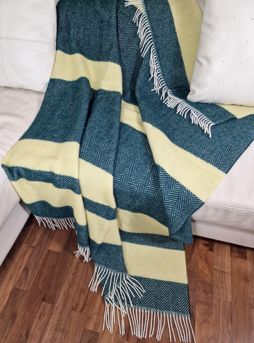 Wolldecke 100% Schurwolle Wohndecke Plaid in versch. Farben 140 x 200cm Tirol-M - Bild 81 von 98