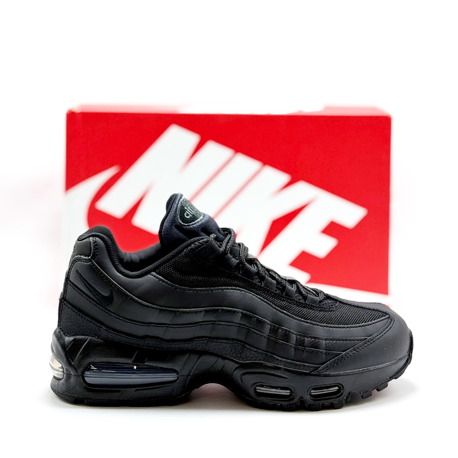 *NEW* MEN NIKE AIR MAX 95 OG Triple BLACK (HM8755 001), SZ 8.0 - 13.0 👍