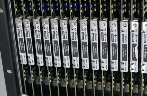 Grass Valley / Mirdanda nv8140 126x288 HDSDI video router - Picture 7 of 18