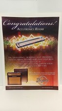 ACUTRONICS REVERB - TRAYNOR GUITAR AMPLIFIERS   11X8 - PRINT AD.  n1