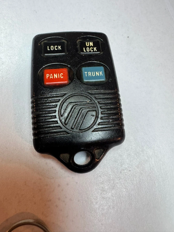 Mando a distancia para automóvil Mercury Mystique 1998 OEM llave de entrada sin llave llavero clicker 4 btn Foto 3 de 4