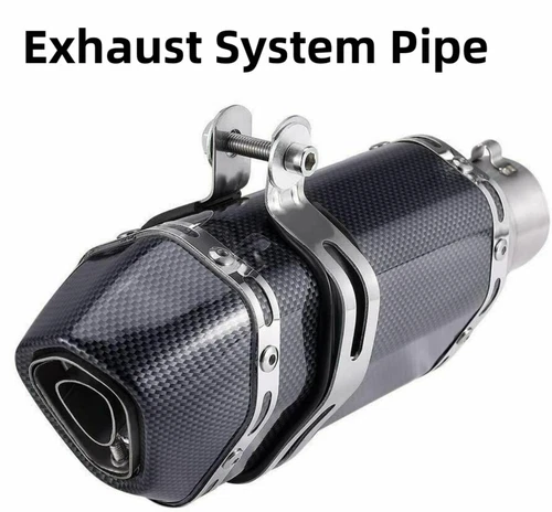 Motor Full Exhaust System Loop Header Pipe For YAMAHA MT07 FZ07 XSR700 2014-2020 - Picture 5 of 16