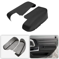 Fit Honda Ridgeline 2006-2014 Front Door Panel Armrest Cover Replacement Black