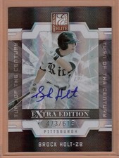 Brock Holt 2009 Donruss Elite Extra Edition Auto #473 / 619