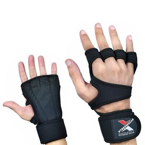 gym hand gloves with wrist support