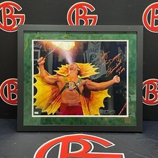 Ricky “The Dragon” Steamboat Autographed & Inscribed “HOF 2009” 16x20 Steiner CX