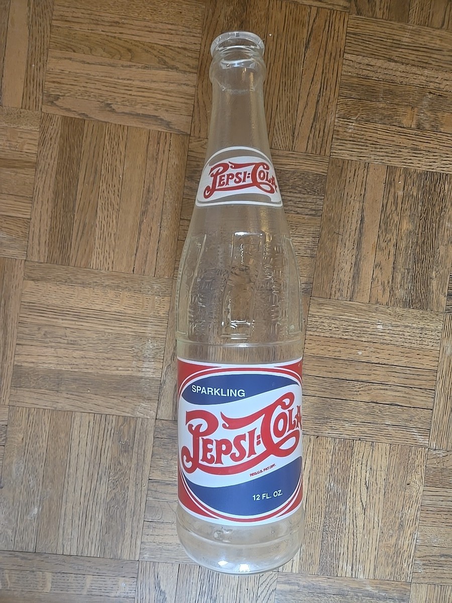 Replica Double Dot Enterprises Pepsi Cola Glass Bottle 20