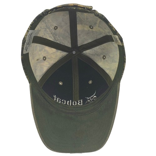 Bobcat Equipment Hat - Camouflage Adjustable Strap Genuine Skid-Steer Loaders - Picture 4 of 6