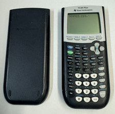 Vintage Texas Instruments TI-84 Plus Graphing Calculator With Case