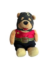 DISNEY Winnie The Stinger Pooh 8" Beanbag Plush WRESTLER Costume