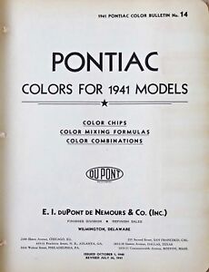 Dupont Color Chart