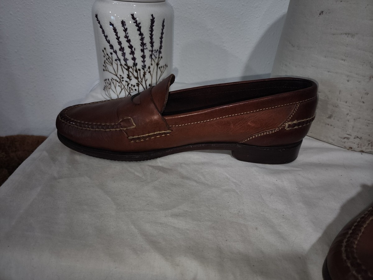 Cole Haan Brown Classic Penny Loafers  Sz 10 1/2 M Brazil  Mens Men main image 4