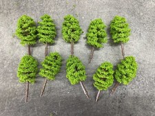Lot de 10 arbres 7cm HO No Jouef Neuf