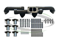 New Aftermarket Exhaust Manifold For Cat 3406E/C15 Part # 1005693 W/ Install Kit