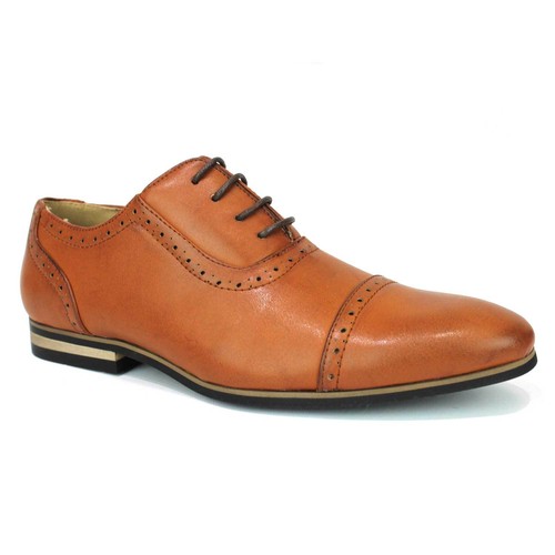 Detailed Perforation Dress Shoes Modern 