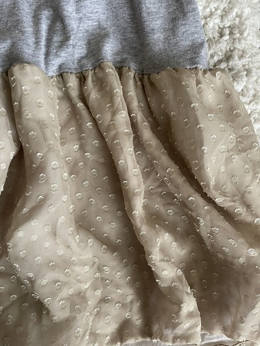 Girl and a mouse sz. 9/10 delicate, pretty sleeveless dress. Beautiful, rare - Picture 6 of 10