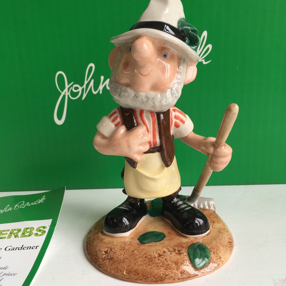 John Beswick Royal Doulton Bayleaf The Gardener Ltd Figurine w/ Box