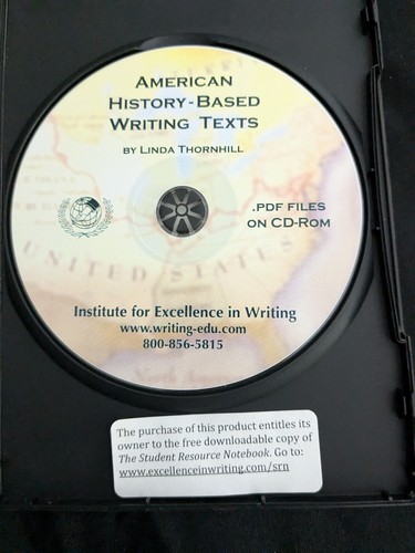 IEW American History-Based Writing Texts Linda Thornhill PDF on CD-ROM TWSS - 第 3/3 張圖片