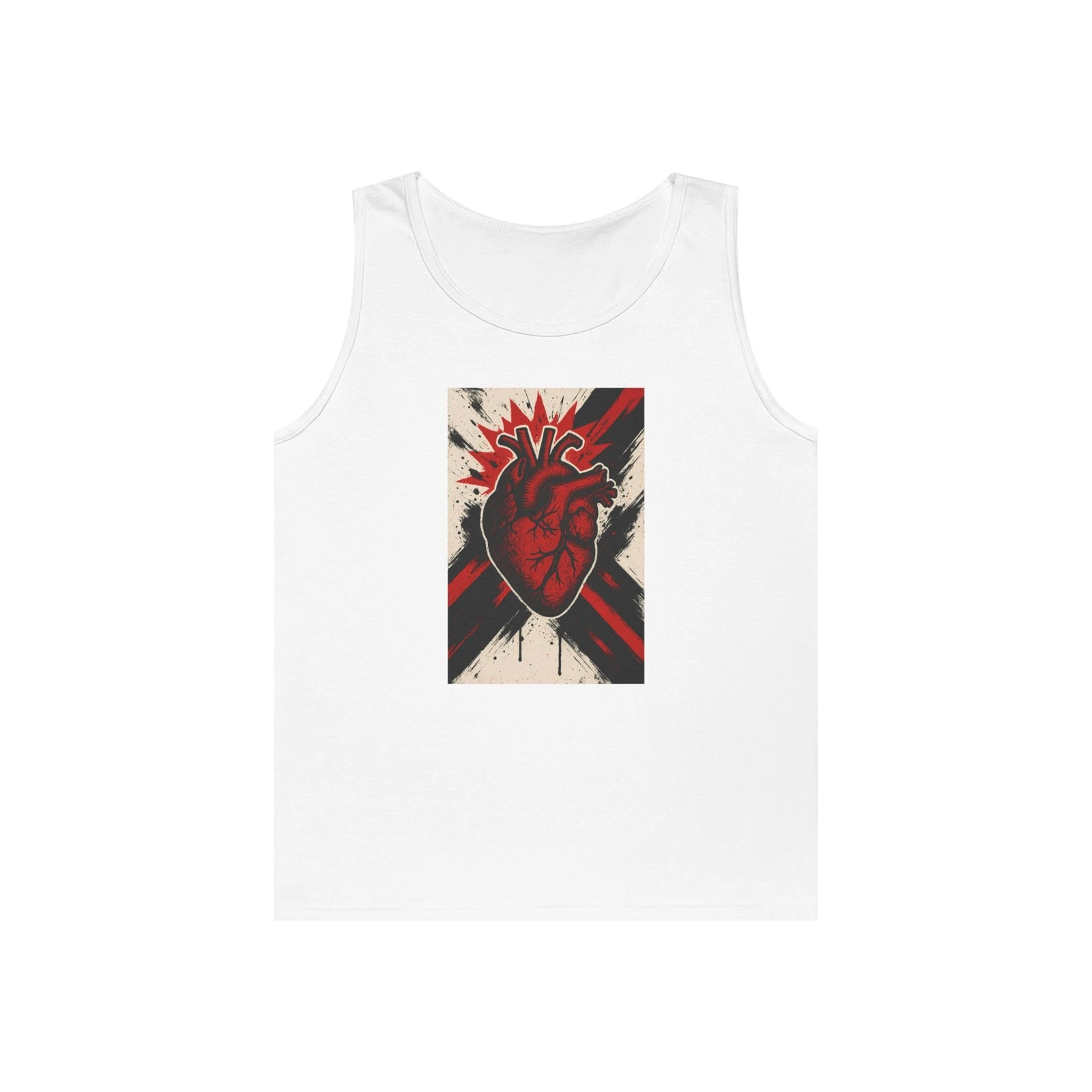 Vibrant Heart Art Tank Top, Stylish Unisex Summer Wear, Graphic Tee, Gift [...]
Opens in a new windo