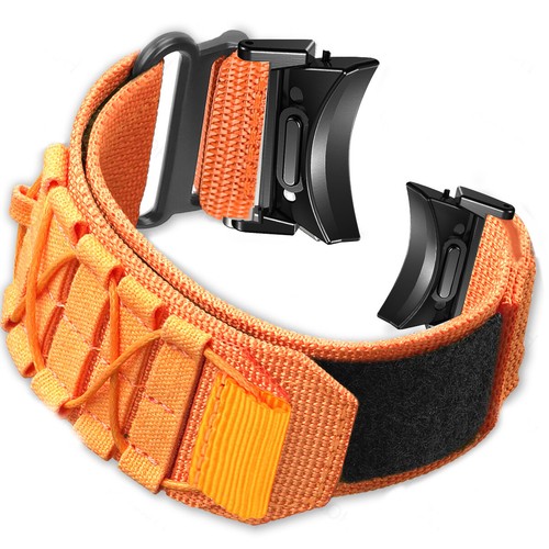 Quick Fit Nylon Loop Band For Samsung Galaxy Watch 6 Classic 43/47mm 654 40/44mm - Zdjęcie 20 z 22