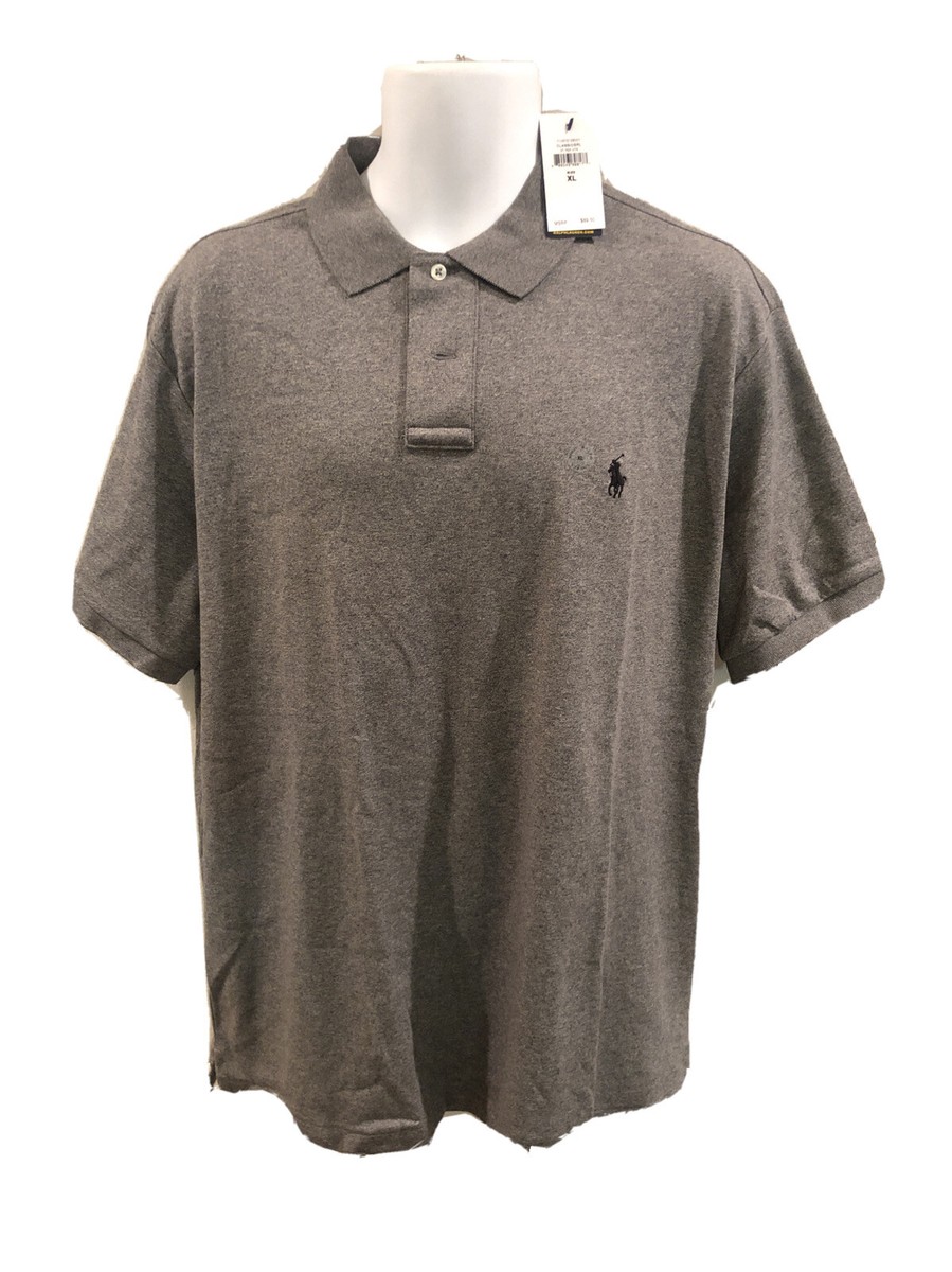 Polo Ralph Lauren Mens Custom Slim Fit Interlock Polo Shirt XL