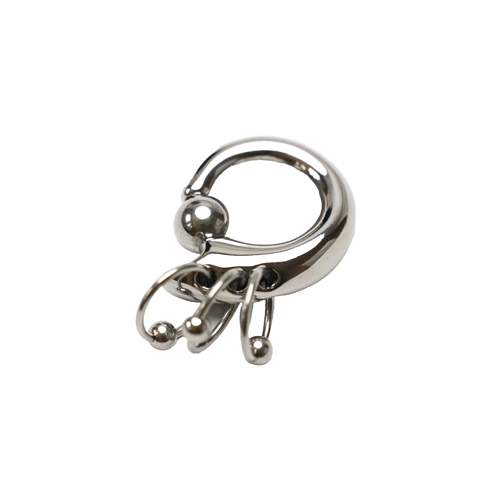 Surgical Steel Hoop Earrings for Men