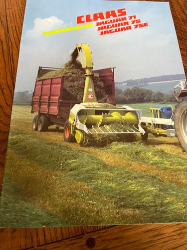 Claas 71 75 75E Forage Harvester Brochure FCCA