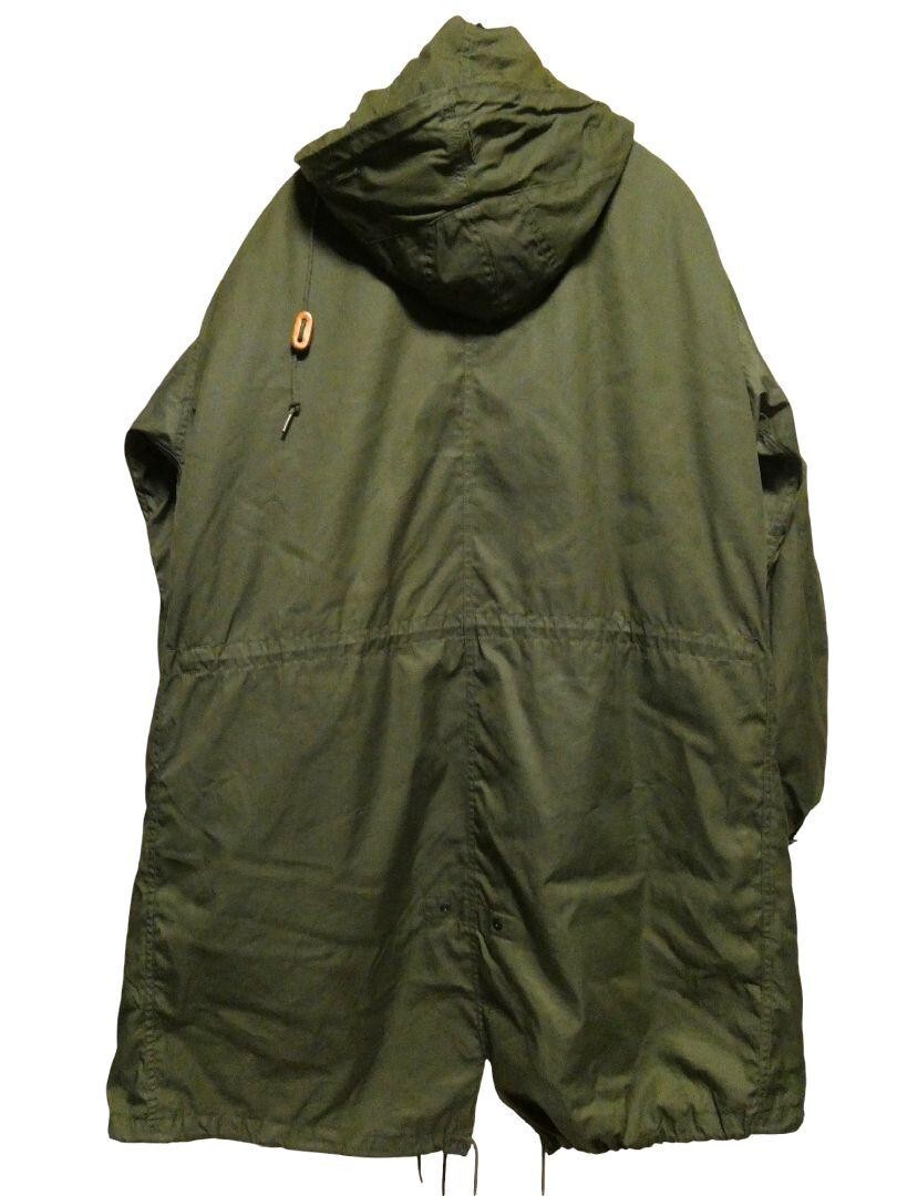 超希少 US ARMY M-51 Mods Coat super black Type M-51 U.S. Military mods Coat Jacket men Size S Vintage