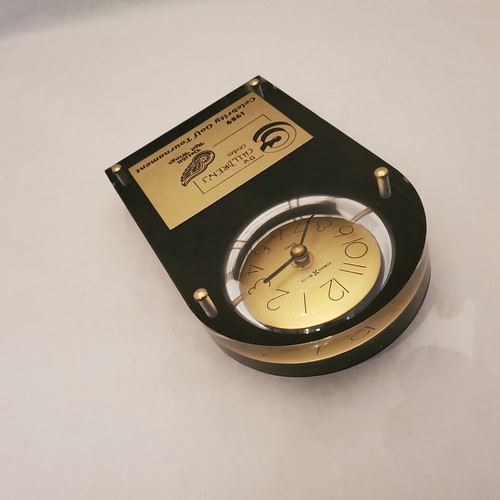 1989 NHL Detroit Red Wings Clock Celebrity Golf Tournament Steve Yzerman Award - Picture 9 of 24
